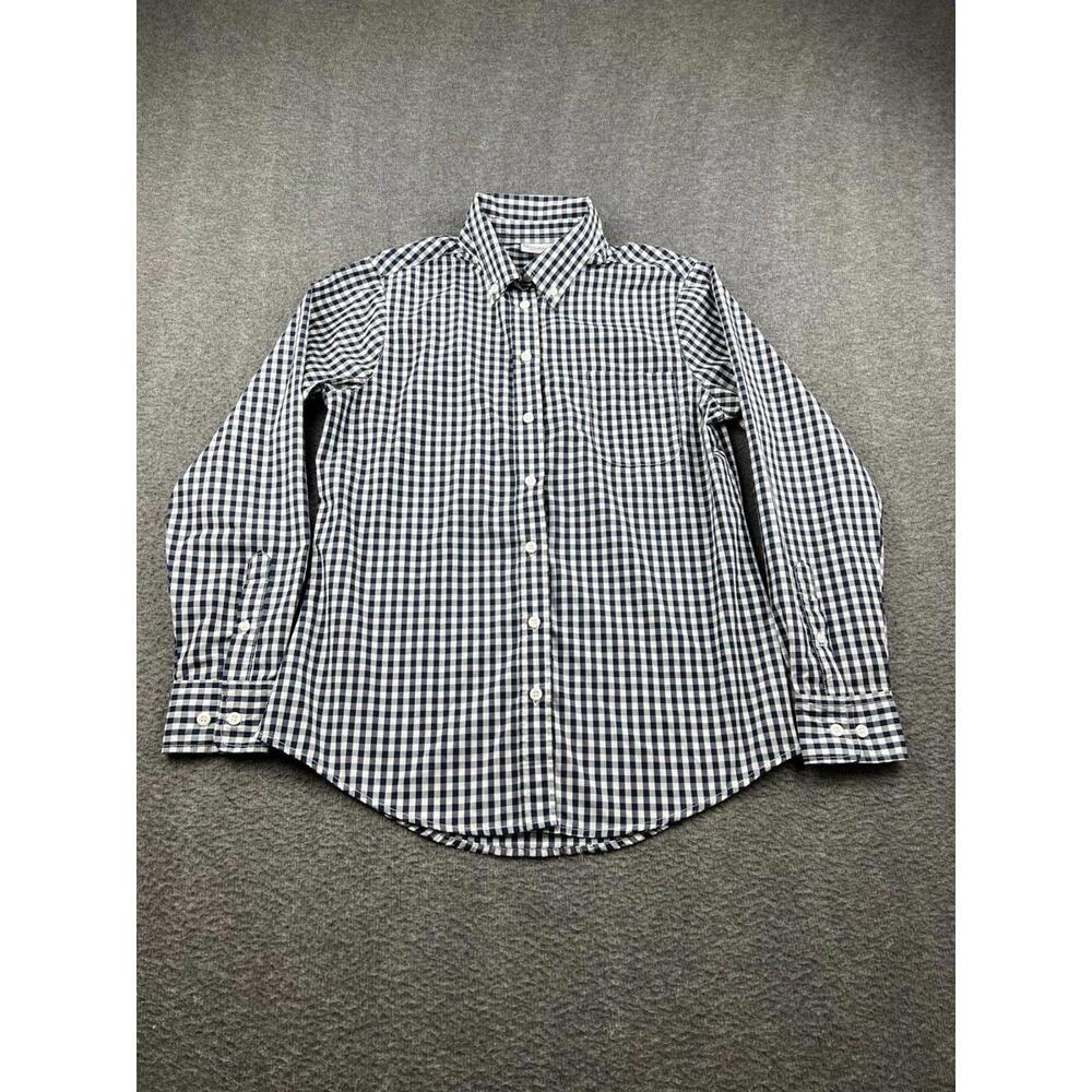 Chef Works Black and‎ White Checkered Casual Shirt Size Small